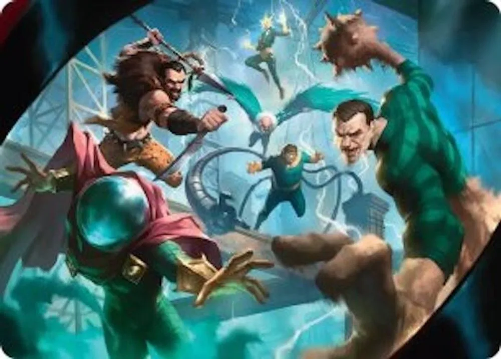 Behold the Sinister Six! Art Card (7/54)