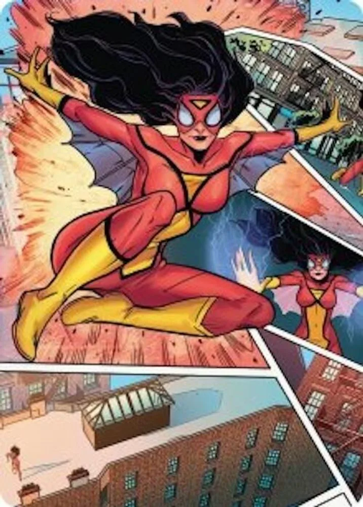 Spider-Woman, Stunning Savior Art Card
