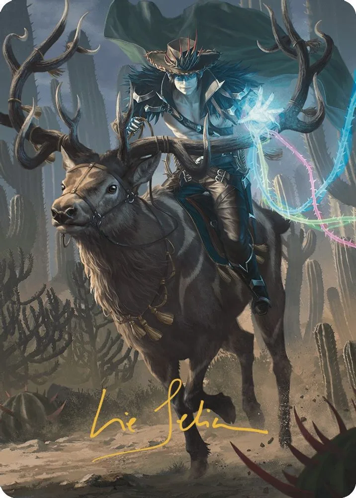Oko, the Ringleader Art Card (54/54 · Gold-Stamped Signature)