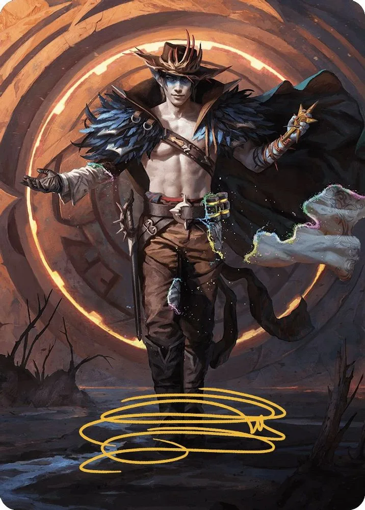 Oko, the Ringleader Art Card (29/54 · Gold-Stamped Signature)