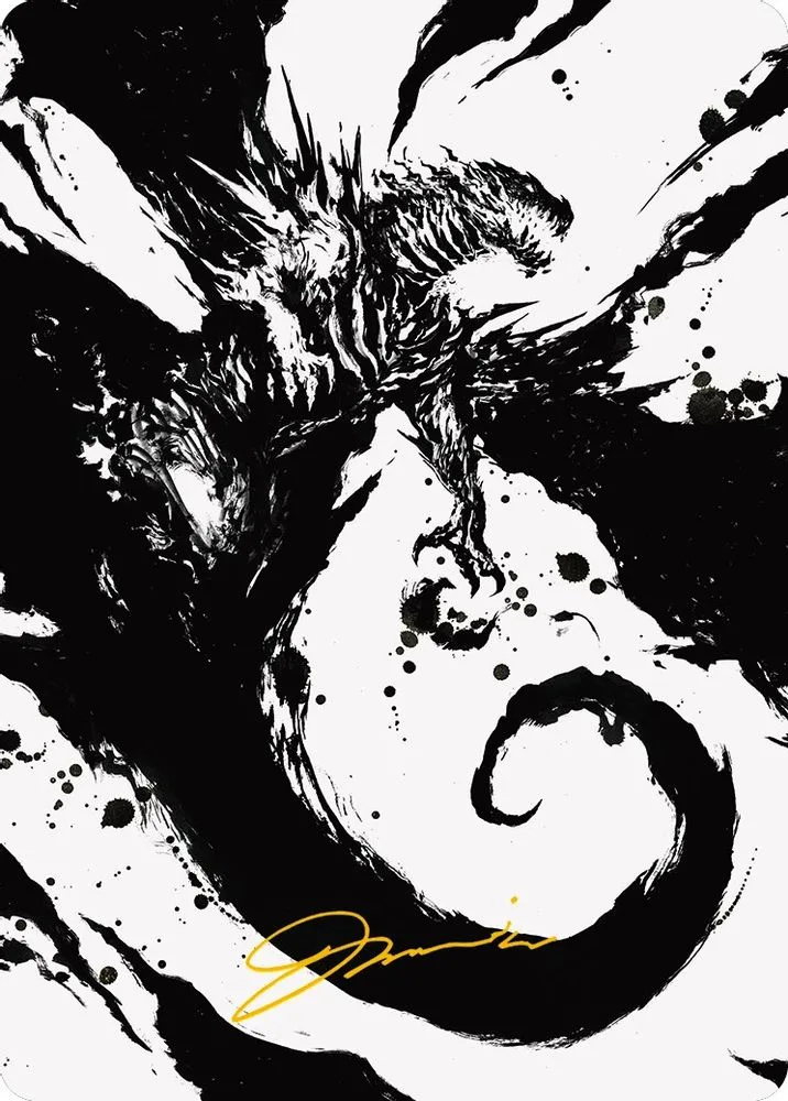 Capricious Hellraiser Art Card (Gold-Stamped Signature)