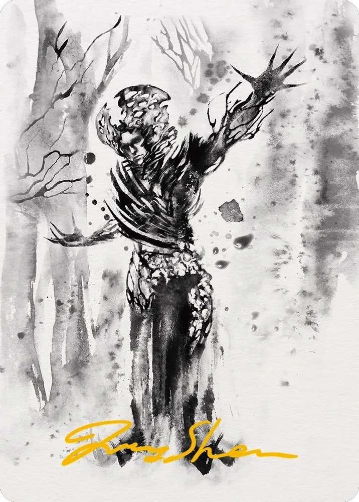 Rustvine Cultivator Art Card (Gold-Stamped Signature)