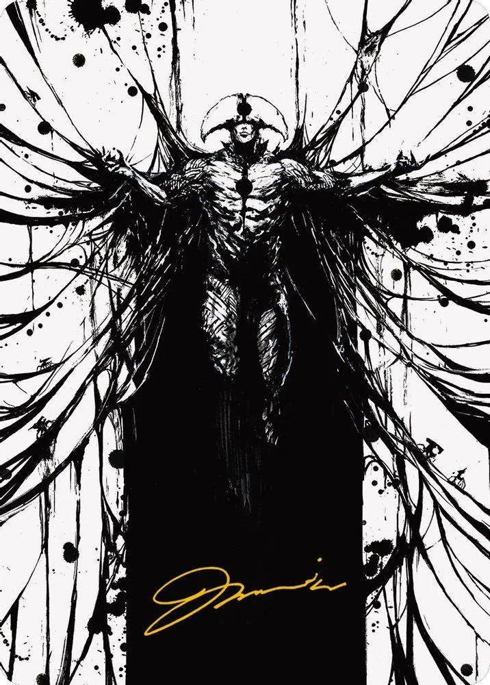 Sinew Dancer Art Card (Gold-Stamped Signature)