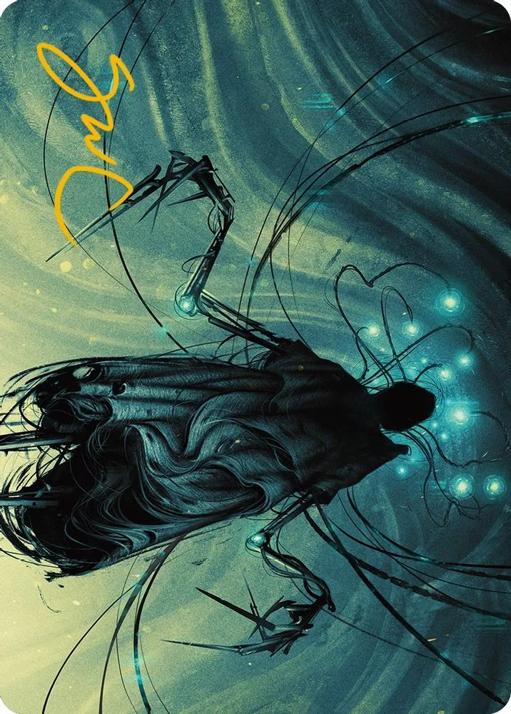 Ichor Synthesizer Art Card (Gold-Stamped Signature)