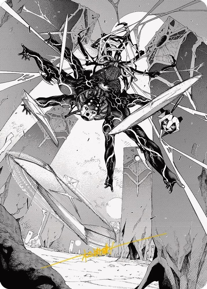 Kaito, Dancing Shadow Art Card (78/81 · Gold-Stamped Signature)