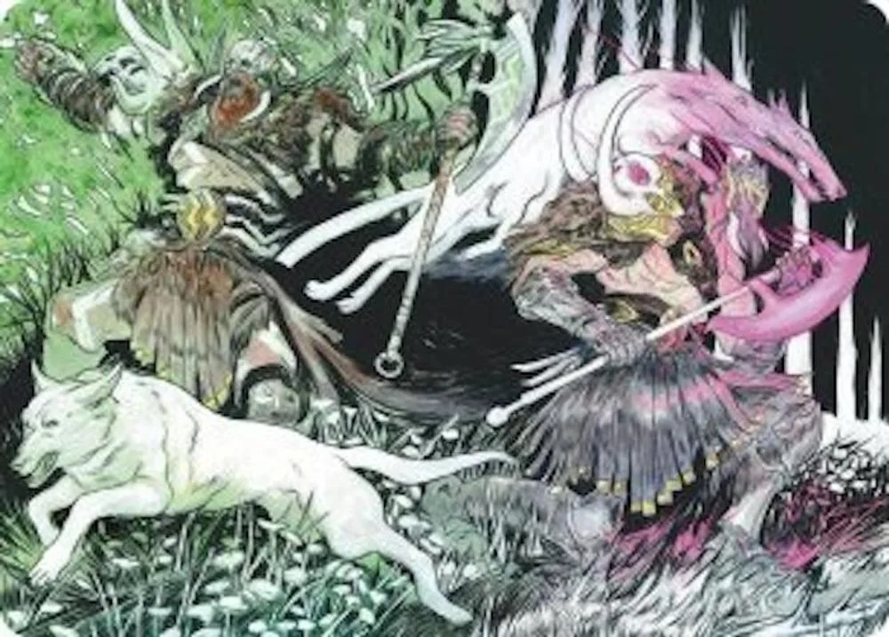 Ferocity of the Hunt Art Card