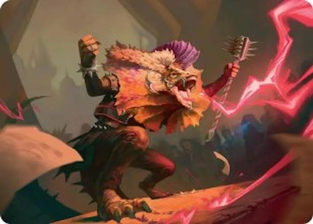 Master of Barbs Art Card