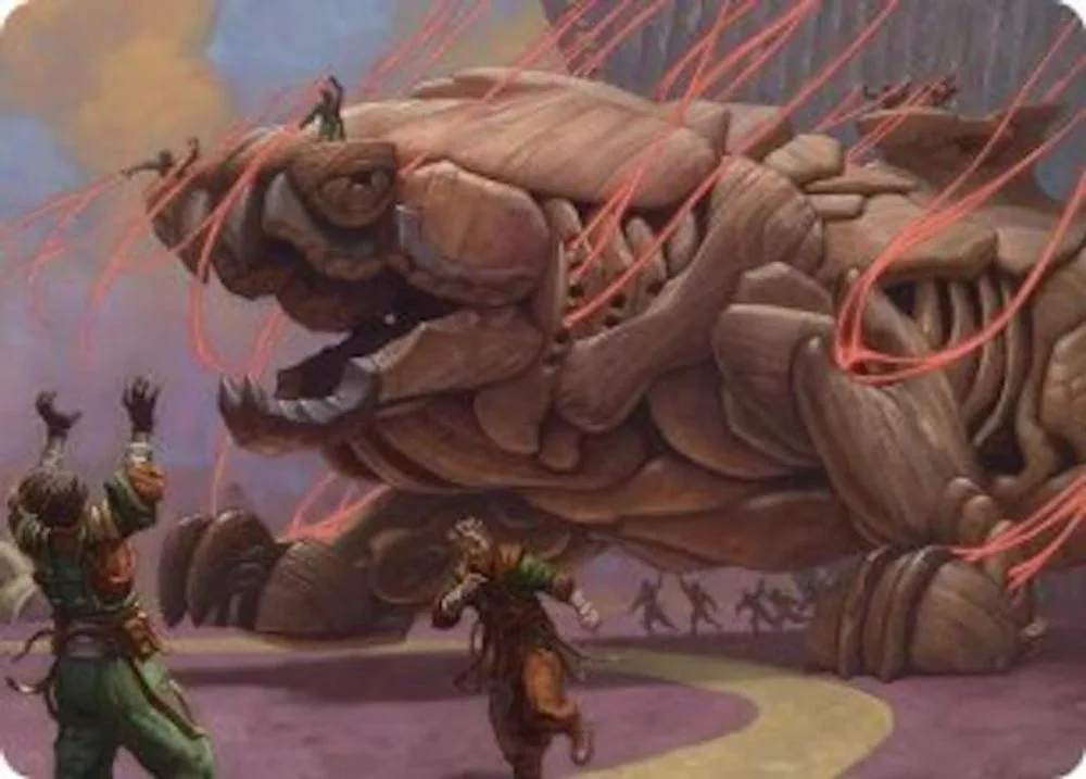 Craterclaw Colossus Art Card
