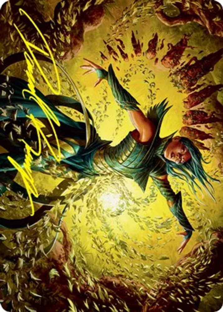 Dragonsguard Elite Art Card (16/81 · Gold-Stamped Signature)