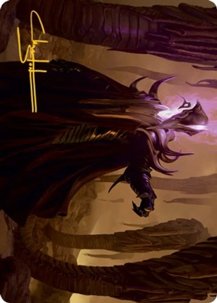 Extus, Oriq Overlord Art Card (Gold-Stamped Signature)