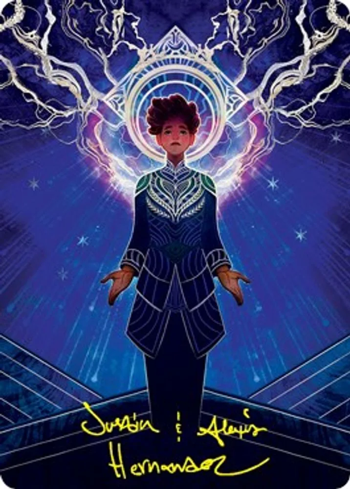 Brainstorm Art Card (Gold-Stamped Signature)
