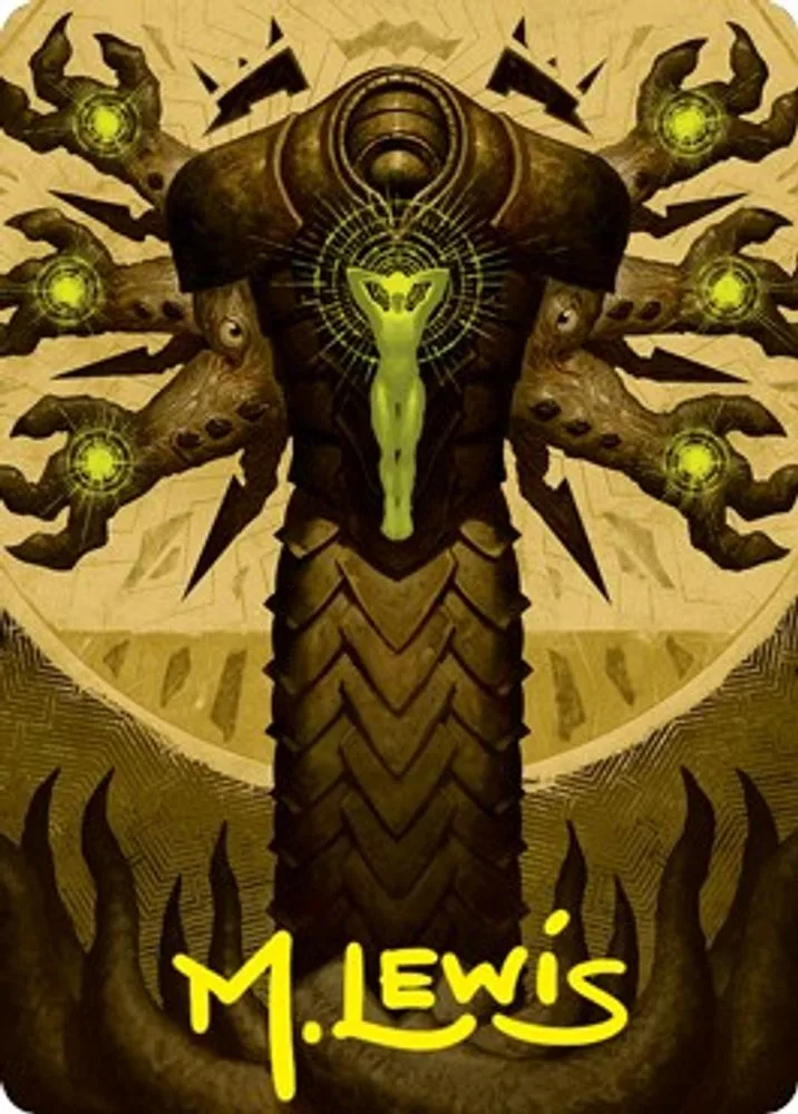 Inquisition of Kozilek Art Card (Gold-Stamped Signature)