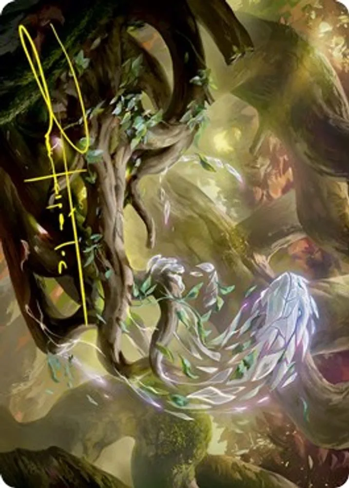 Emergent Sequence Art Card (Gold-Stamped Signature)