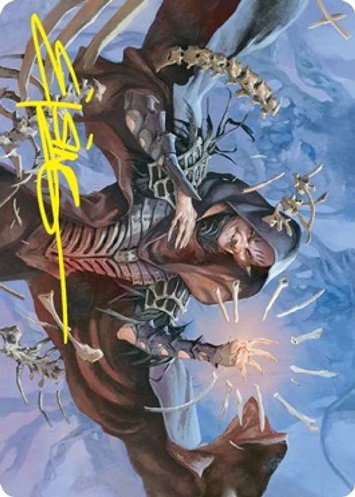 Valentin, Dean of the Vein Art Card (Gold-Stamped Signature)