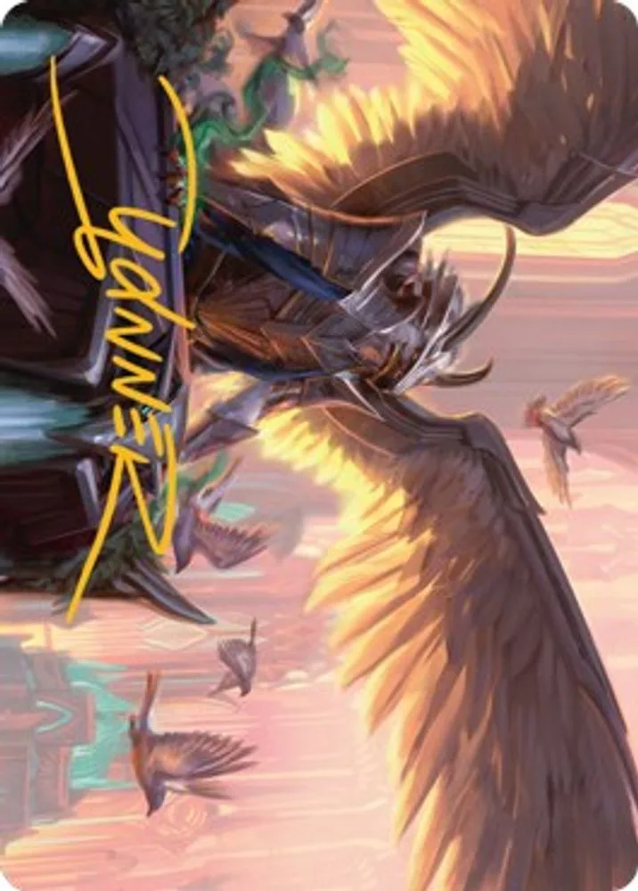 Falco Spara, Pactweaver Art Card (25/81 · Gold-Stamped Signature)