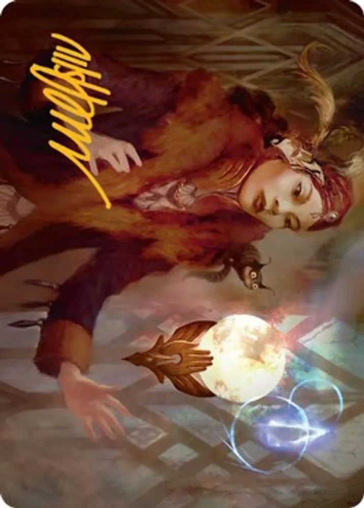 Misfortune Teller Art Card (Gold-Stamped Signature)