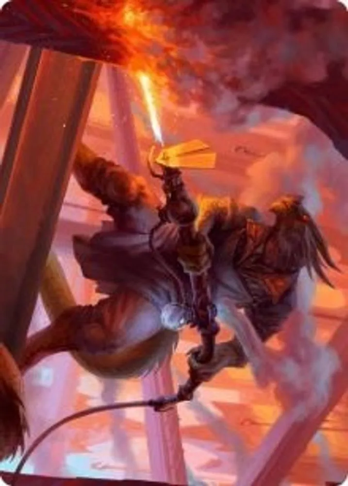 Plasma Jockey Art Card