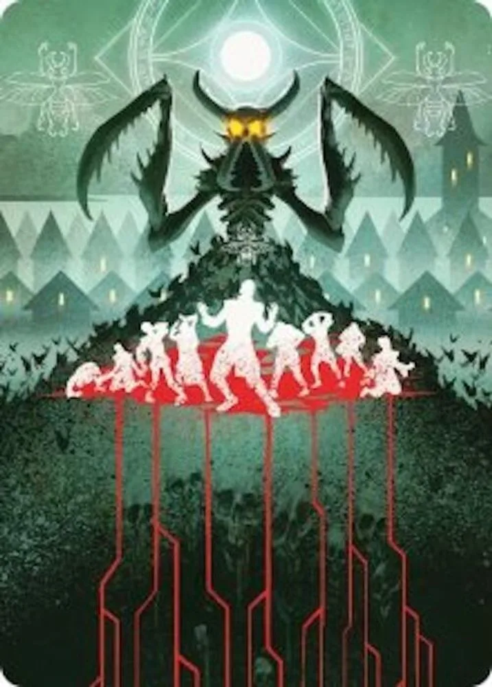 Feed the Swarm Art Card