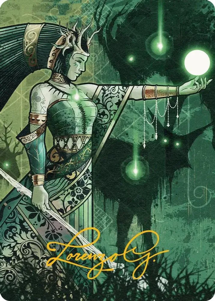 Shamanic Revelation Art Card (Gold-Stamped Signature)