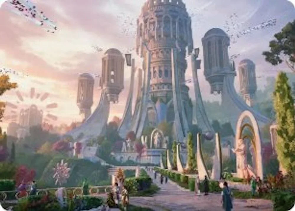 Command Tower Art Card
