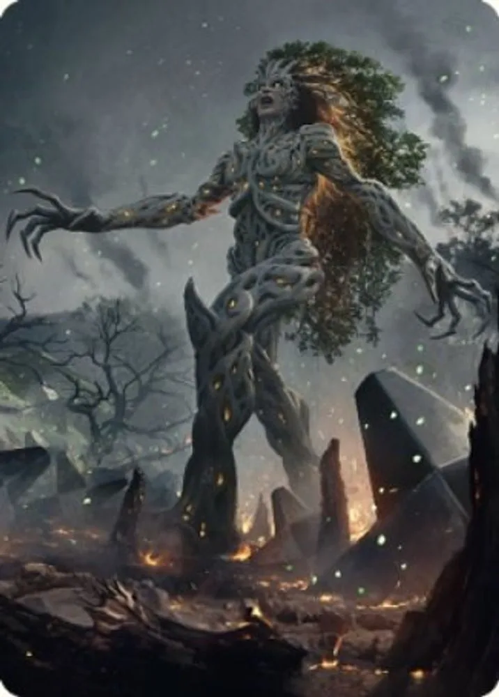 Titania, Gaea Incarnate Art Card