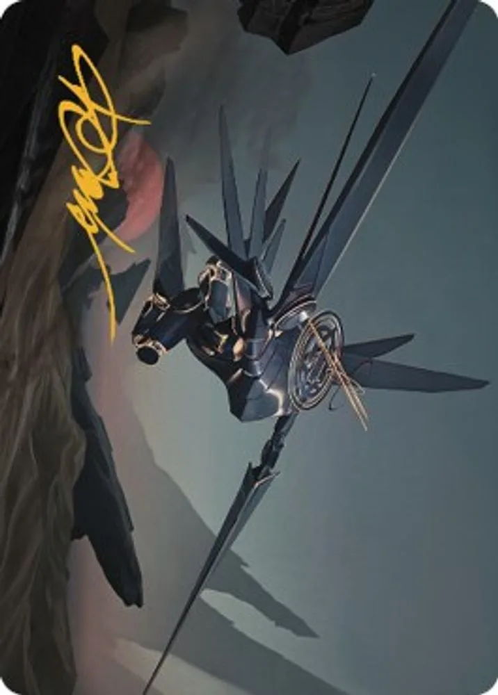 Steel Seraph Art Card (Gold-Stamped Signature)