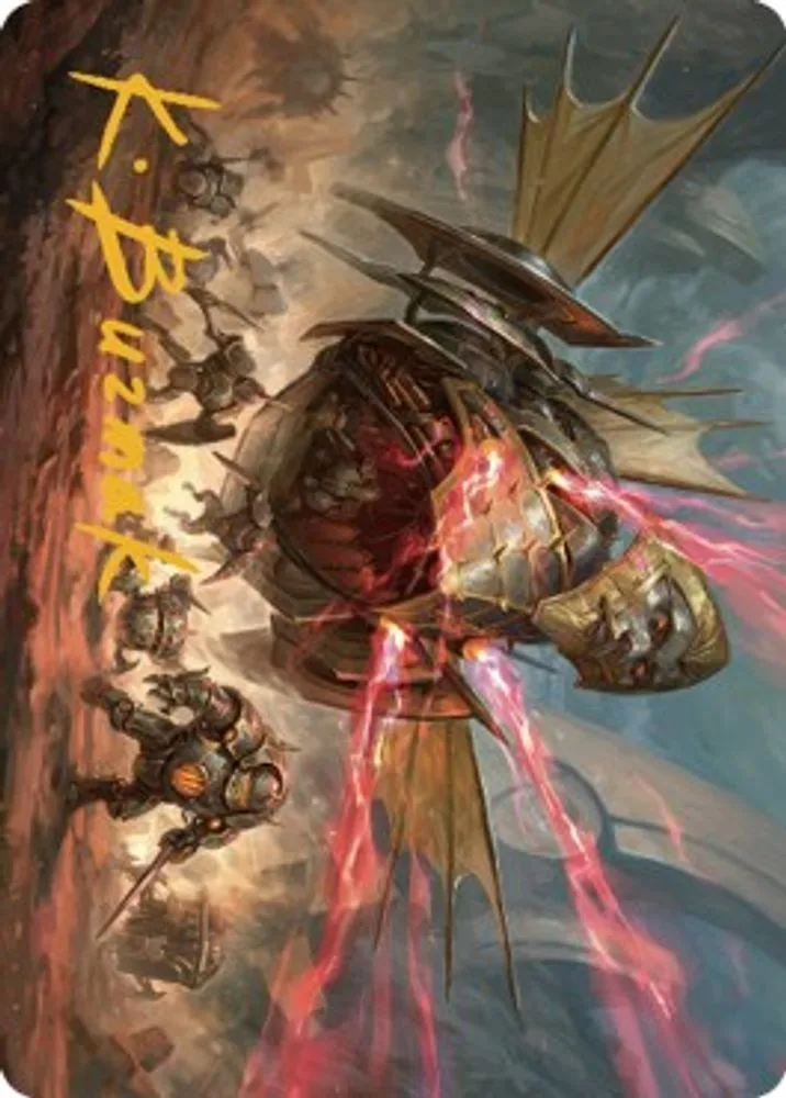 Liberator, Urza's Battlethopter Art Card (Gold-Stamped Signature)