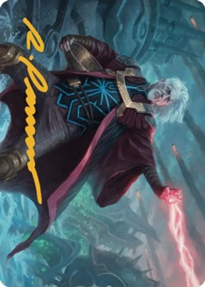Urza, Lord Protector Art Card (Gold-Stamped Signature)
