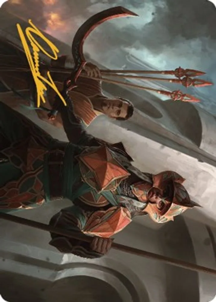 Siege Veteran Art Card (Gold-Stamped Signature)