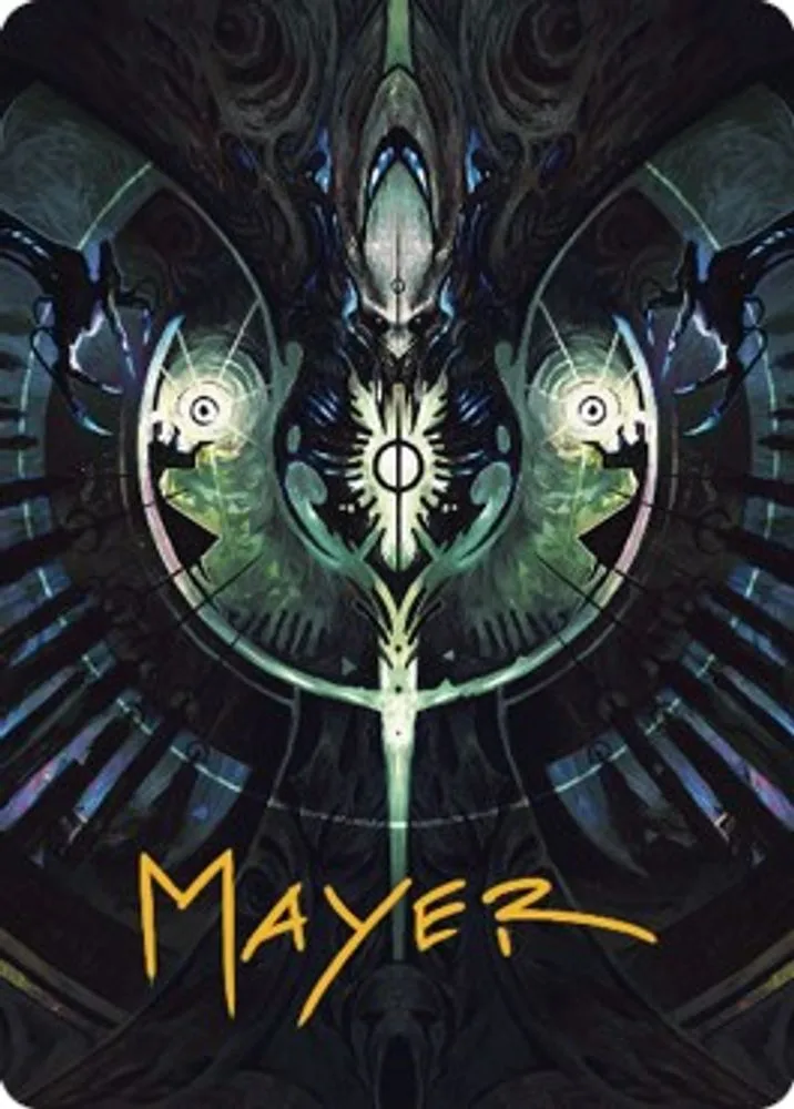Gix's Command Art Card (Gold-Stamped Signature)