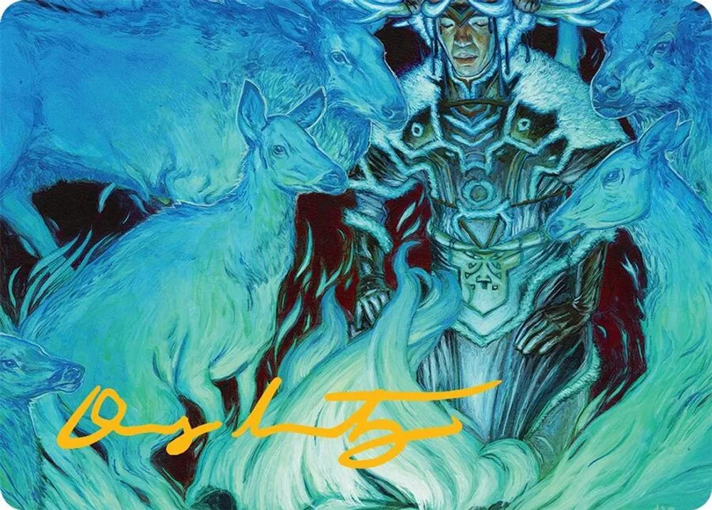 Unending Whisper Art Card (9/54 · Gold-Stamped Signature)