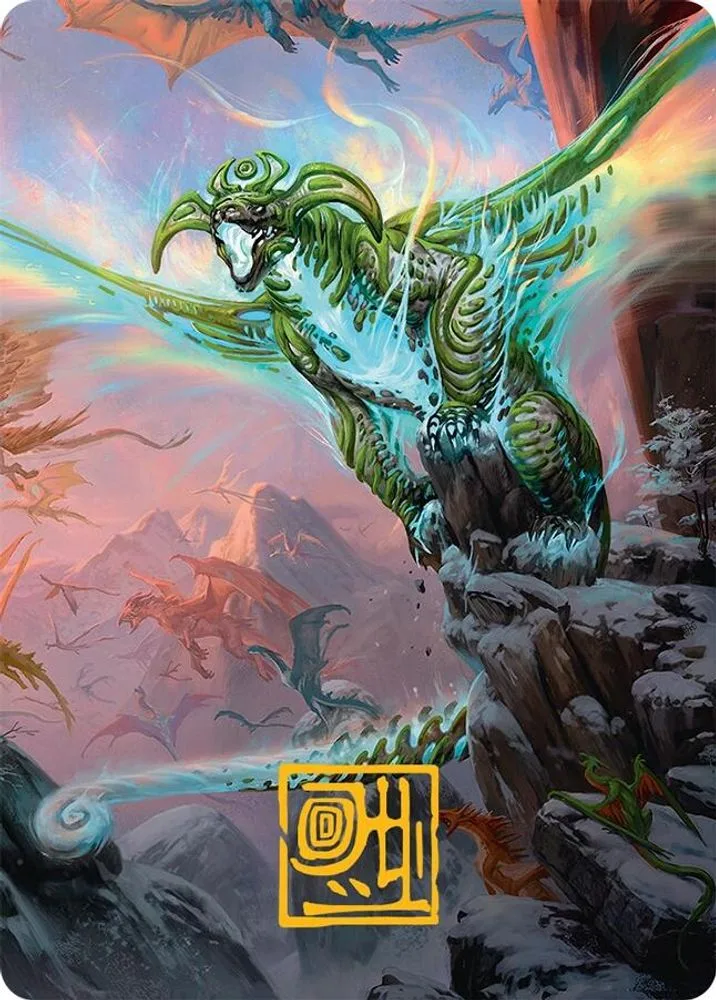 Ureni of the Unwritten Art Card (51/54 · Gold-Stamped Signature)