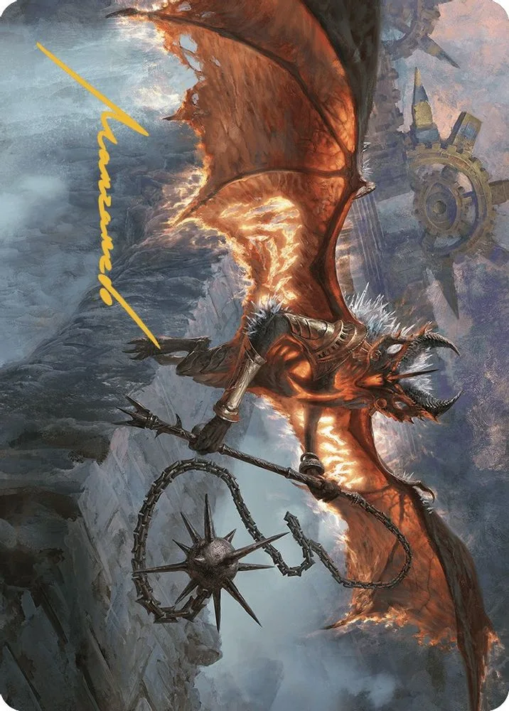 Bloodletter of Aclazotz Art Card (15/81 · Gold-Stamped Signature)