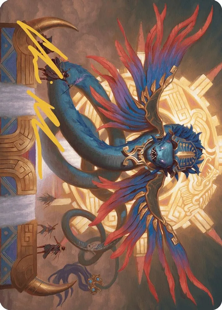 Ojer Pakpatiq, Deepest Epoch Art Card (13/81 · Gold-Stamped Signature)