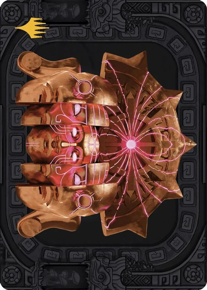 Ojer Taq, Deepest Foundation Art Card (56/81 · Gold-Stamped Planeswalker Symbol)