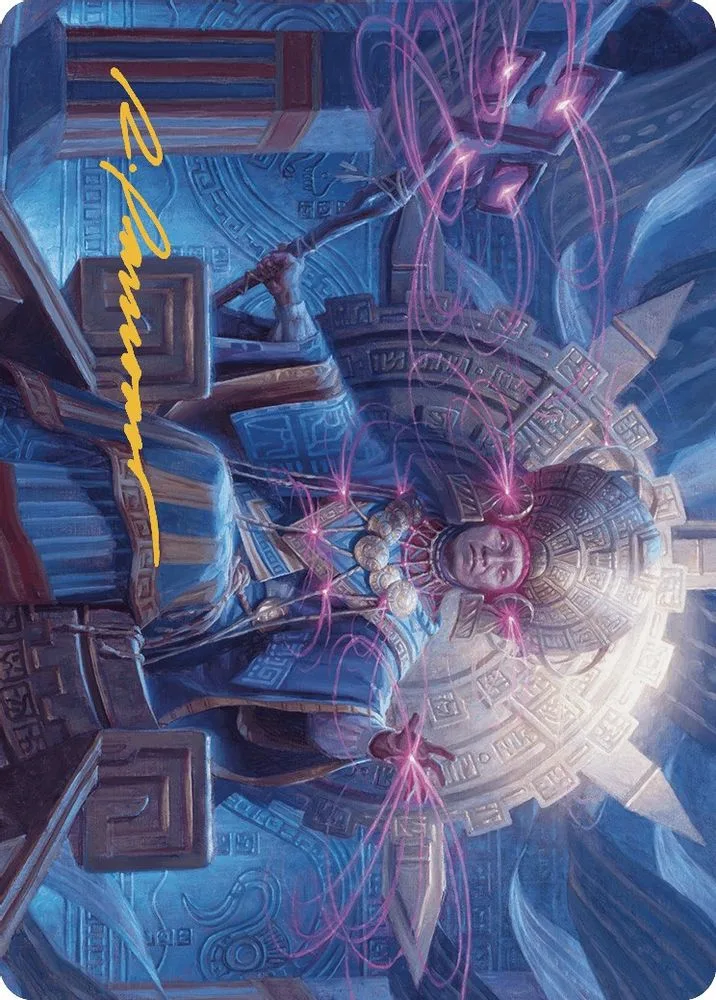 Akal Pakal, First Among Equals Art Card (8/81 · Gold-Stamped Signature)