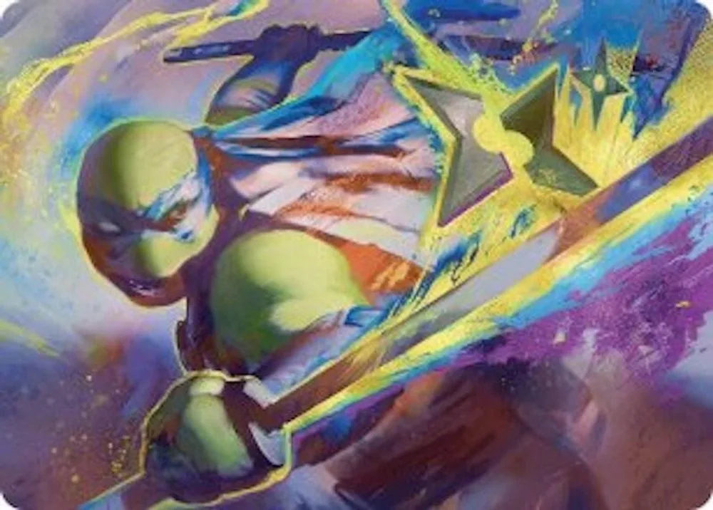 Leonardo's Technique Art Card