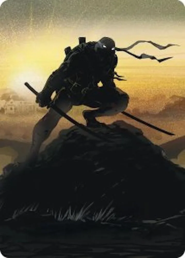 Leonardo, Sewer Samurai Art Card (20/54)