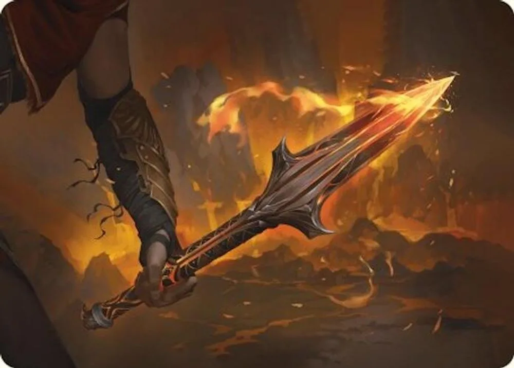 The Spear of Leonidas Art Card