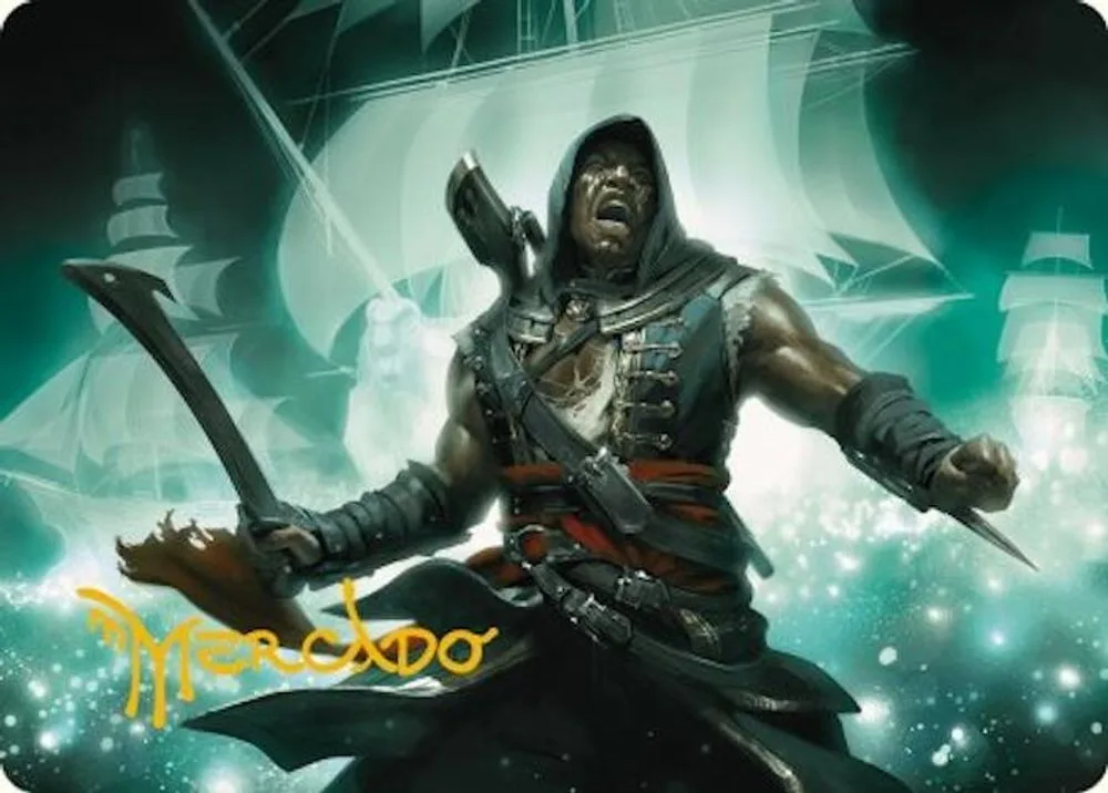 Adewale, Breaker of Chains Art Card (Gold-Stamped Signature)