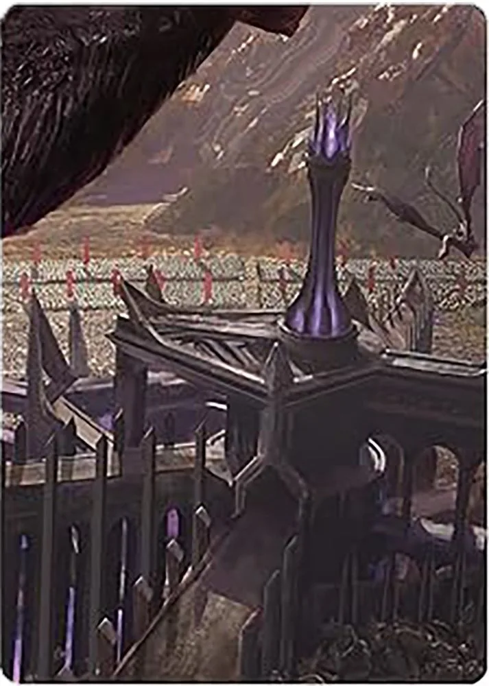 Minas Morgul, Dark Fortress Art Card (Minas Morgul, Dark Fortress Art Card)