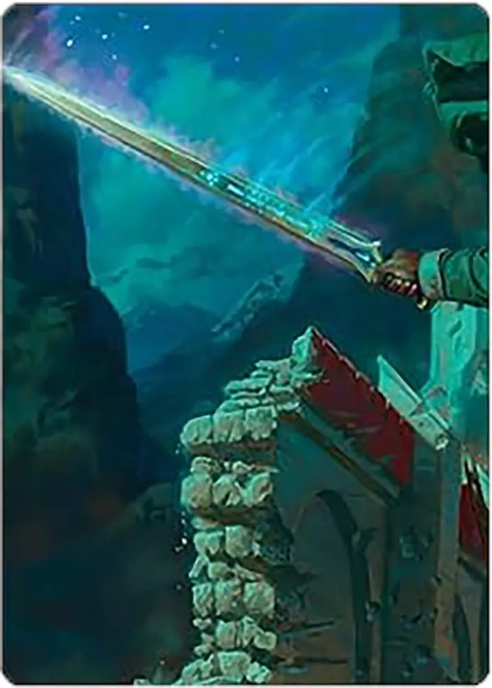 Anduril, Narsil Reforged Art Card (Anduril, Narsil Reforged Art Card)