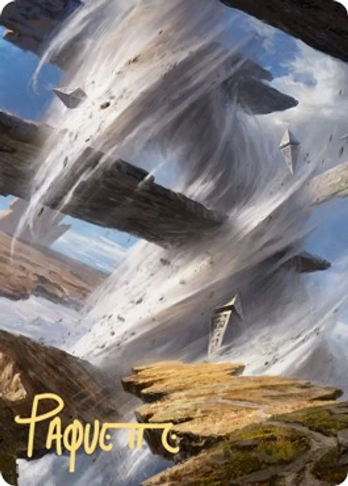 Plains Art Card (8/81 · Gold-Stamped Signature)