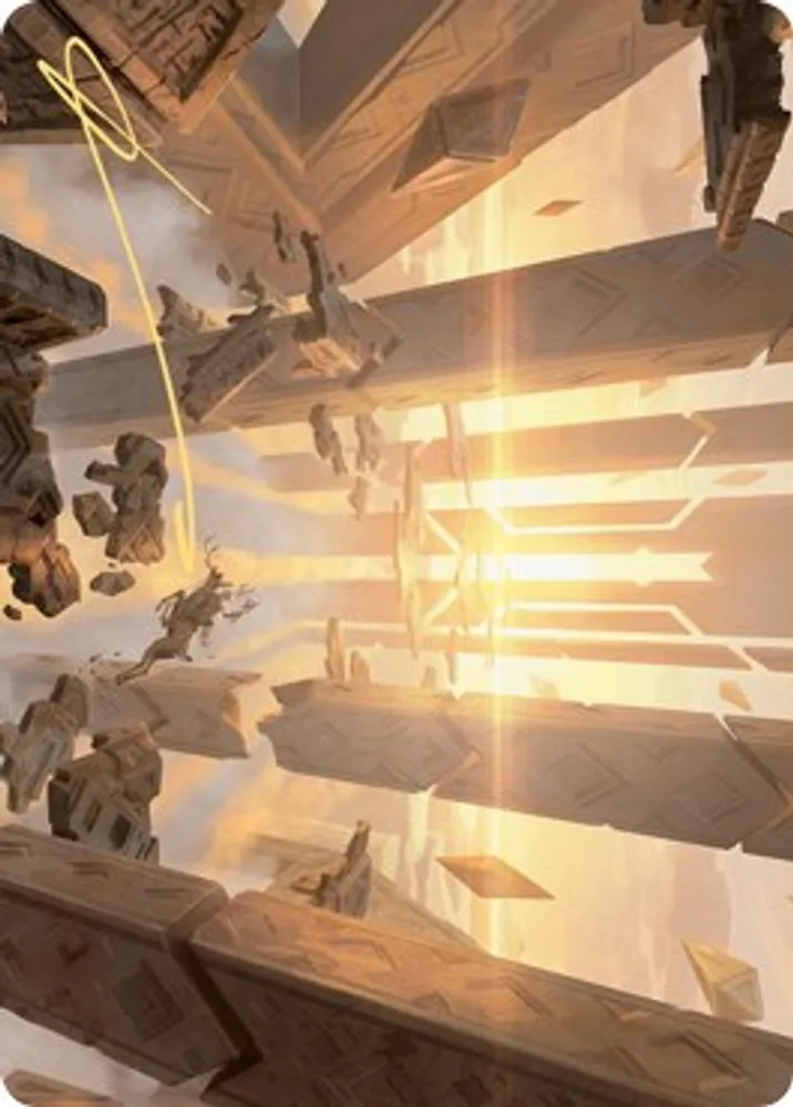 Skyclave Basilica Art Card (Gold-Stamped Signature)