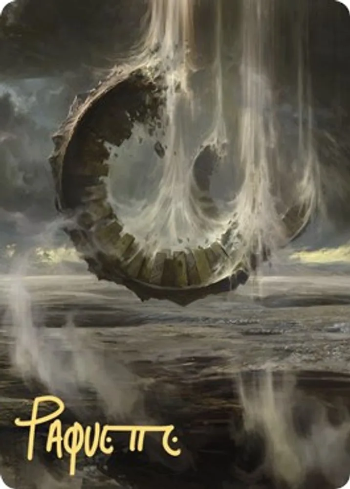 Wasteland Art Card (Gold-Stamped Signature)