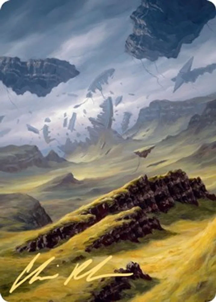 Plains Art Card (9/81 · Gold-Stamped Signature)