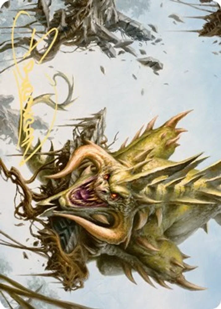 Canopy Baloth Art Card (Gold-Stamped Signature)