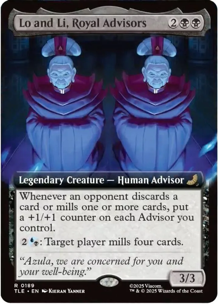 Lo and Li, Royal Advisors (Extended Art)