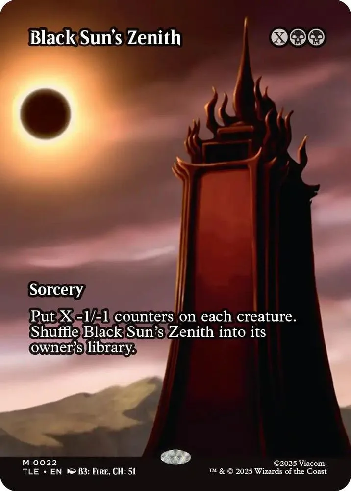 Black Sun's Zenith (Borderless)
