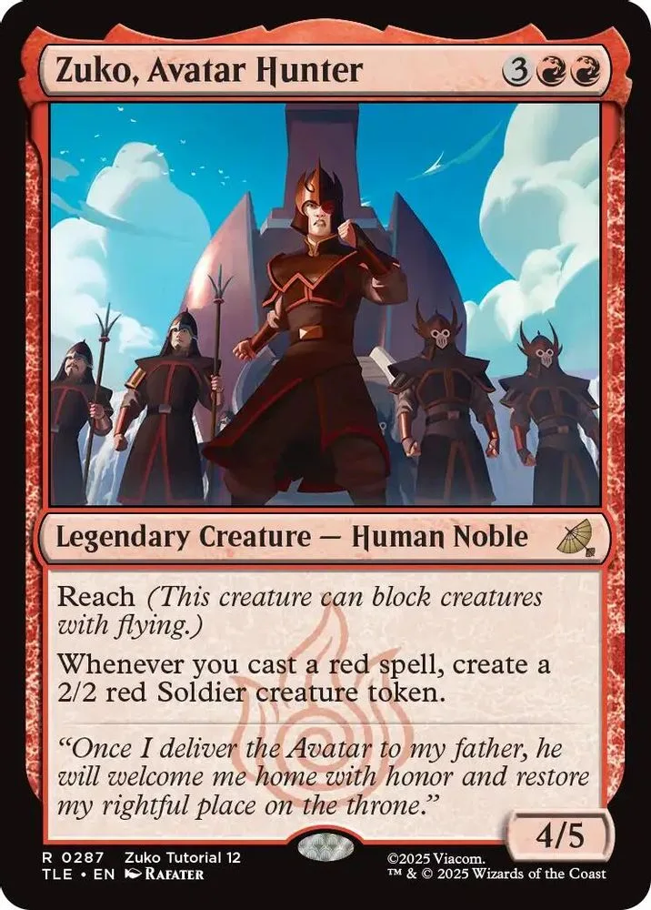 Zuko, Avatar Hunter